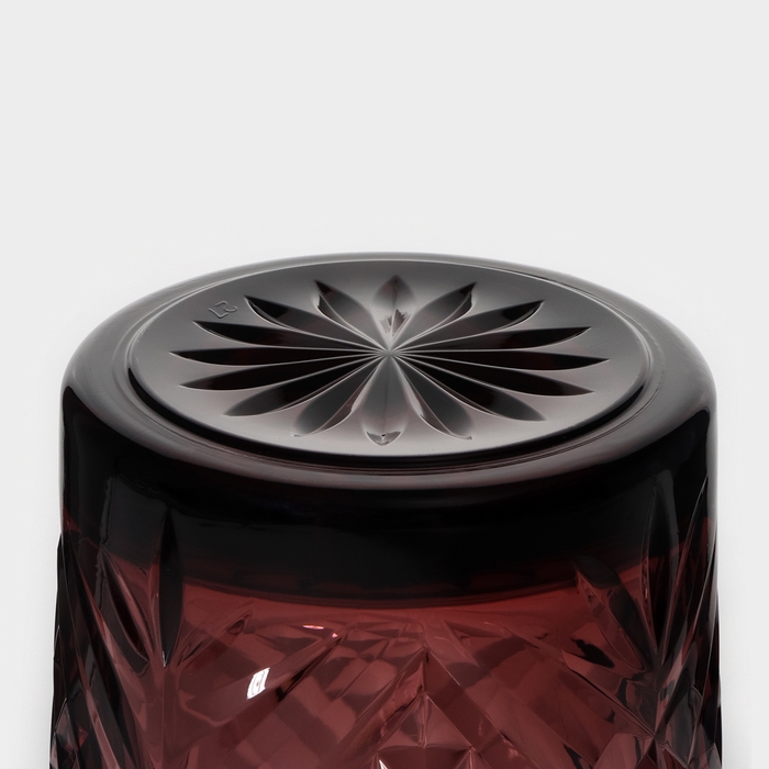 Стакан низкий стеклянный «Зальцбург», 300 мл, цвет лилак Стакан низкий стеклянный «Зальцбург», 300 мл, цвет лилак