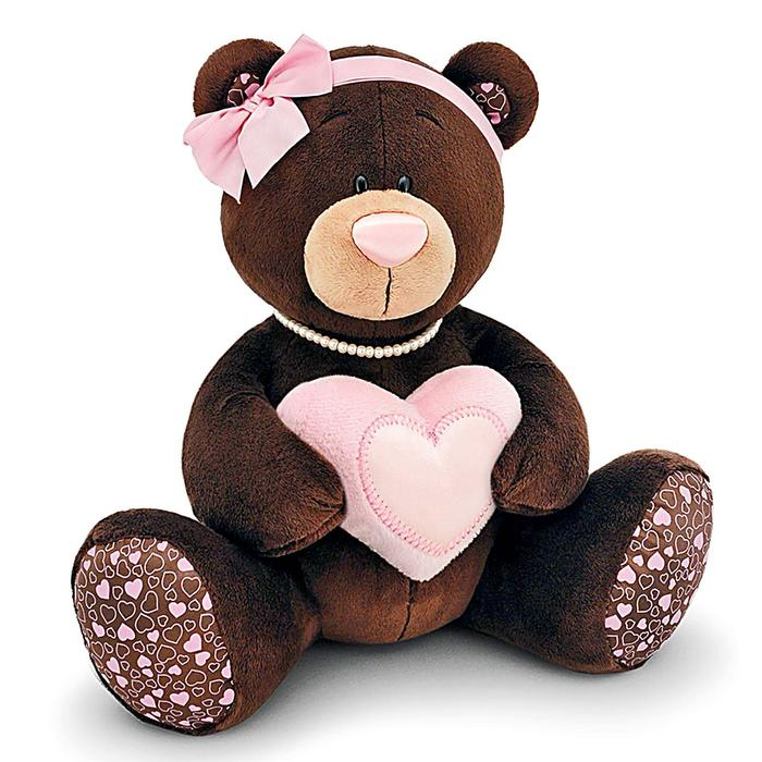 Мягкая игрушка «Медведь Milk с сердцем», 15 см Мягкая игрушка «Медведь Milk с сердцем», 15 см