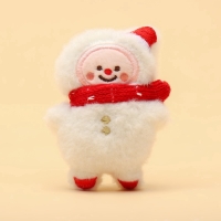 Игрушка для кошек новогодняя "Снеговик", с кошачьей мятой, 11 см Игрушка для кошек новогодняя "Снеговик", с кошачьей мятой, 11 см