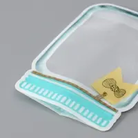 Пакет для хранения "Стеклянная баночка. Бант и снежинки", застёжка zip-lock 15,1х10,6+5,5 см   10886