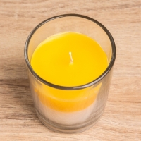 Свеча ароматическая "Candle" 100 гр, сияние+хлопок Свеча ароматическая "Candle" 100 гр, сияние+хлопок