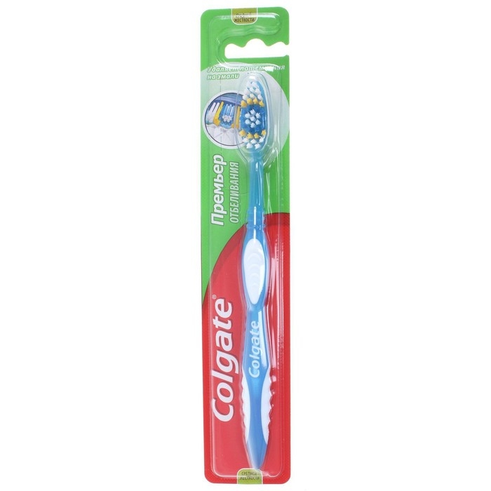 Зубная щётка Сolgate &laquo;Премьер отбеливания&raquo;, средняя жесткость