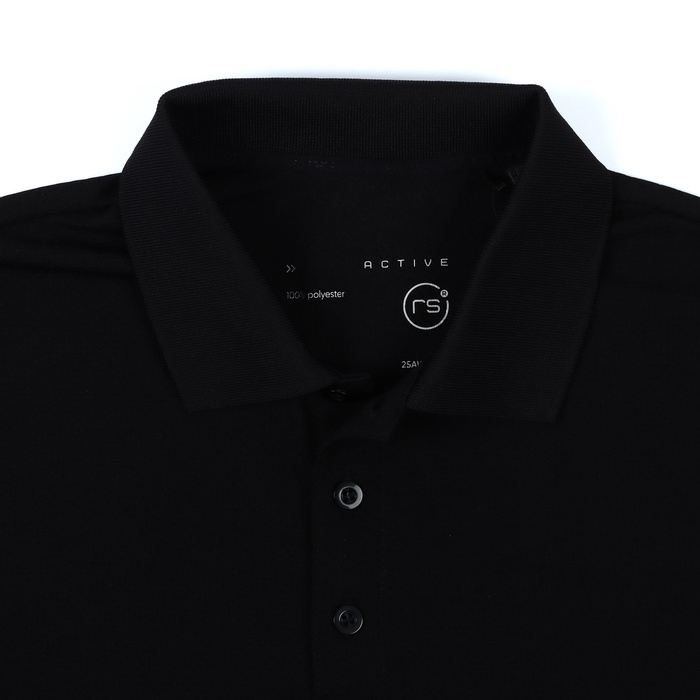 Футболка - поло мужская Resport, р. 46, цвет чёрный, спортивная