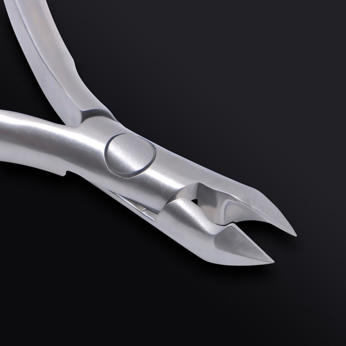 Кусачки маникюрные для кутикулы &laquo;Premium&raquo;, двойная пружина, 10,5 см, длина лезвия - 7 мм, на блистере, цвет серебристый