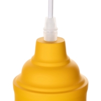 Светильник Paul 1х40Вт Е27 пр-1м лимонный 20х20х17,5см