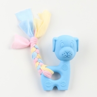 Игрушка жевательная Пижон Premium "Щенок", 10 х 6 х 3,5 см, голубая Игрушка жевательная Пижон Premium "Щенок", 10 х 6 х 3,5 см, голубая