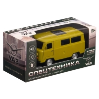 Машина металлическая &laquo;УАЗ 3962. Спецтехника&raquo;, инерция, 1:32, световые и звуковые эффекты, цвет МИКС