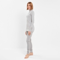Термобельё женское (лонгслив, лосины) MINAKU цвет серый меланж, размер 50