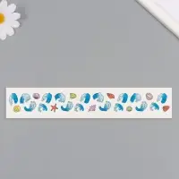 Переводная тату на тело цветная &laquo;Браслет. Ракушки&raquo;, 20&times;3 см