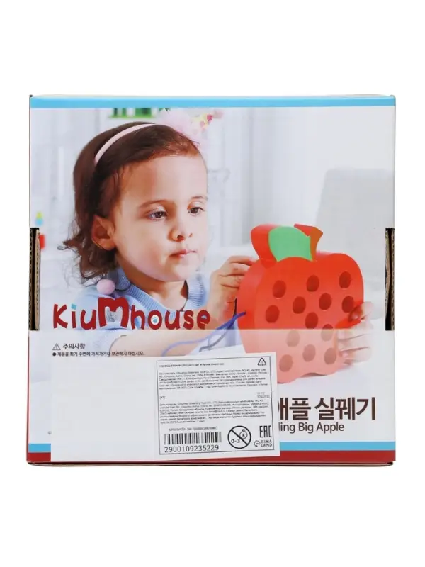 Шнуровка для  малышей древянная