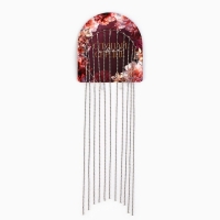 Ободок для волос со стразами &laquo;Слушай сердце&raquo; 0.5 х 12 х 42 см