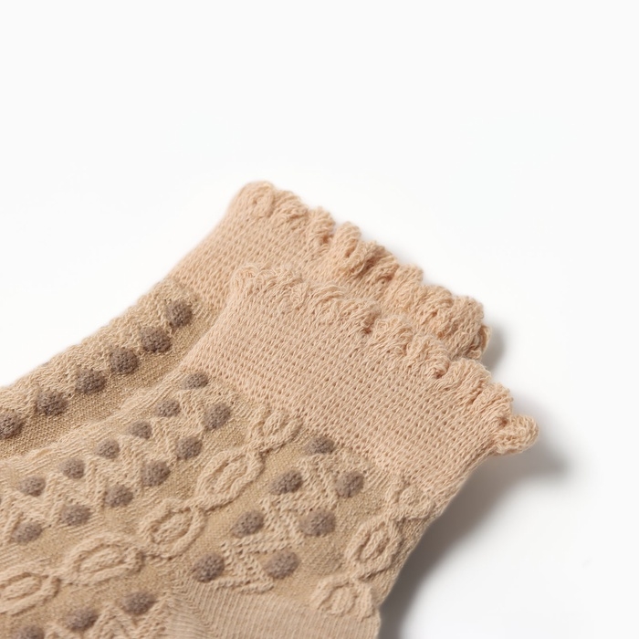 Носки детские в узор Носки детские в узор "Медвежонок" MINAKU, цв.бежевый (1-4 года)