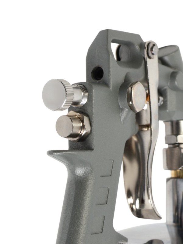 Краскораспылитель пневматический ТУНДРА, до 4 бар, сопло 1.5 мм, нижний бачок 1 л