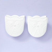Набор прихваток для горячего "Совушка", 2 шт, 10х11х7см, цвет белый Набор прихваток для горячего "Совушка", 2 шт, 10х11х7см, цвет белый