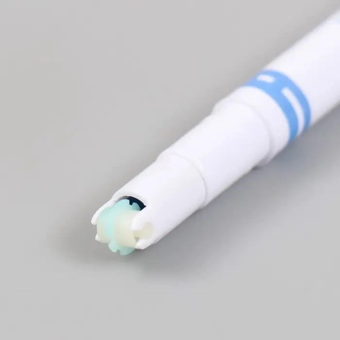 Ручка-печать роликовая для творчества "Штрихпунктирная линия" 13 см