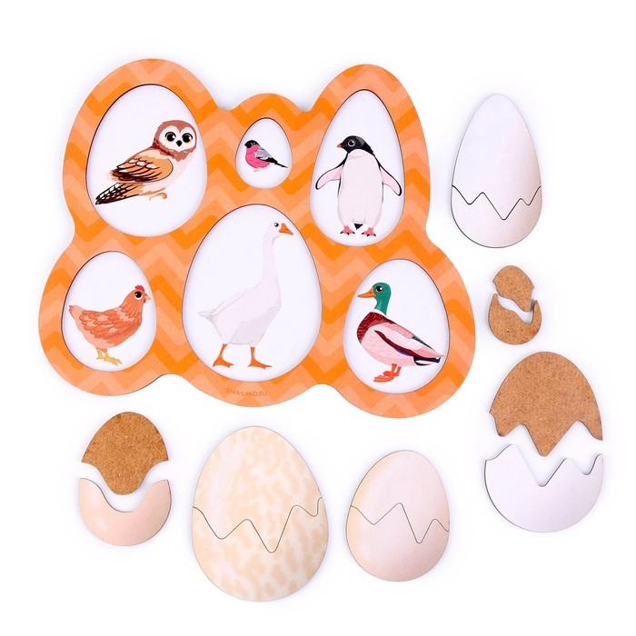 Развивающие доски &laquo;Пасха: птицы&raquo;