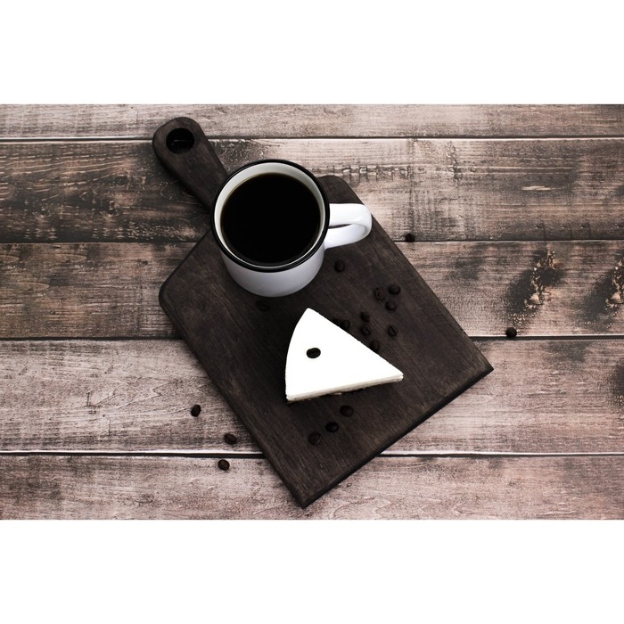 Кружка керамическая Доляна &laquo;Эмаль&raquo;, 300 мл, цвет белый