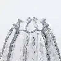 Ваза стекло настольная "Кэли" 21х12х6 см, прозрачный