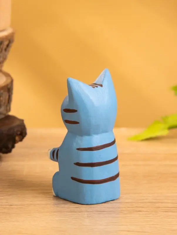 Сувенир &laquo;Кот с микрофоном&raquo;, 3&times;4&times;8 см, дерево, МИКС