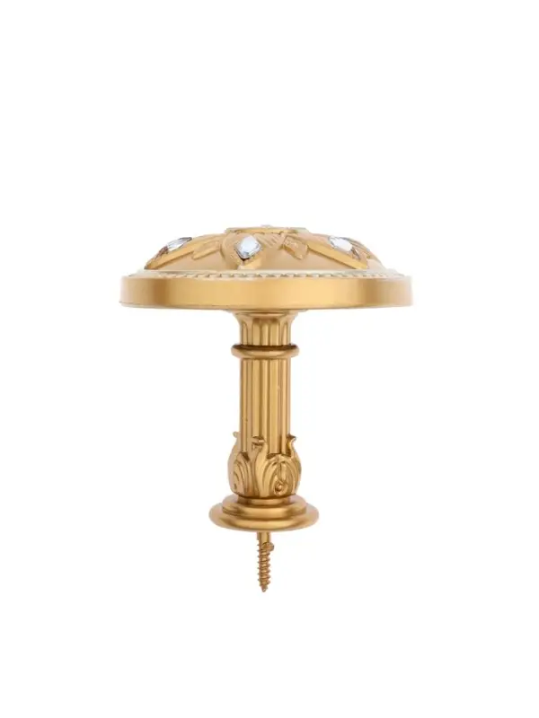 Крючок для штор CAPPIO KS032, d=98 мм, цвет золото с серебром, 2 шт