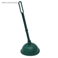 Вантуз с длинной ручкой, d=14.5 см, h=38 см, МИКС