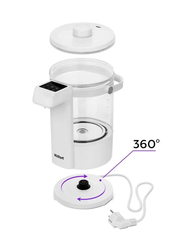 Термопот электрический КТ-2545 - 2.5 л - 1500 Вт