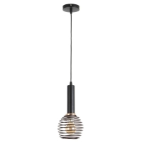 Светильник BayerLux "Берто" Е27 40Вт черно-серебряный 14х14х30-130 см