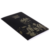 Записная книжка для мальчиков 130 х 210 мм, 56 листов в линейку "Анимэ", обложка мелованный картон, ламинация Soft-Touch, выборочный УФ-лак