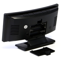 Часы-будильник электронные настольные, термометр, календарь, USB, 17 х 9.5 см, 3ААА Часы-будильник электронные настольные, термометр, календарь, USB, 17 х 9.5 см, 3ААА