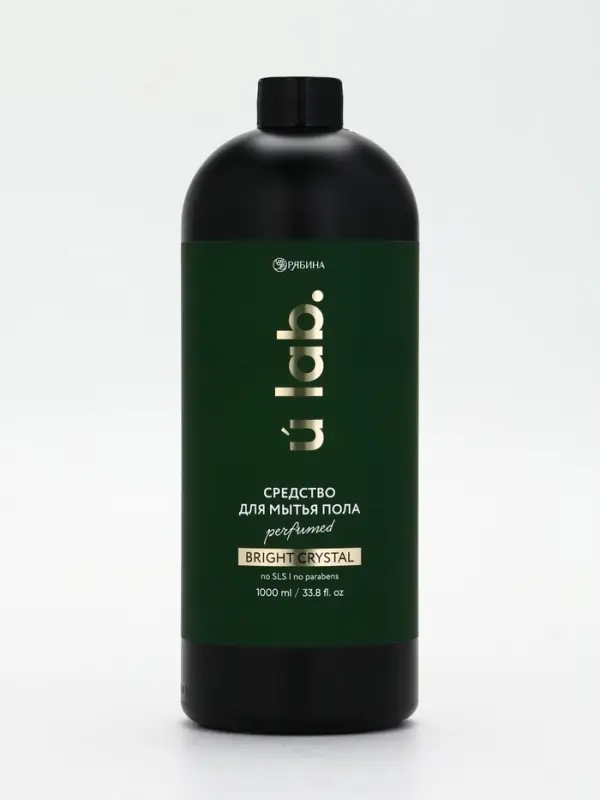 Средство для мытья пола парфюмированное, аромат Bright crystal, 1000 мл, ULAB