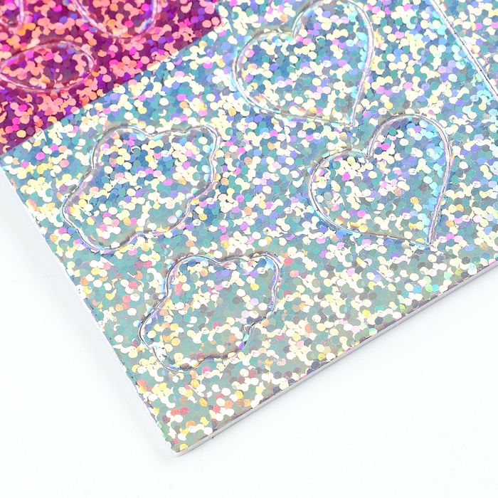 Аппликация форменными стикерами &laquo;Совушка&raquo;, набор для творчества, стикерная мозаика