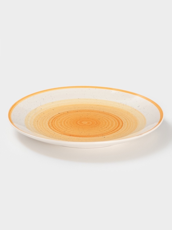 Тарелка Доляна "А-ля Прима" 26см, 26,5х3, цвет оранжевый