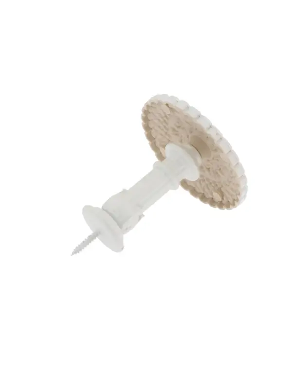 Крючок для штор CAPPIO KS030, d=95 мм, цвет белый, 2 шт