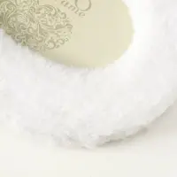 Фоторамка МДФ, иск. мех 11х17,8 см "Белая зайка" 24,5х2х25 см