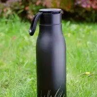 Термобутылка Steady, черная