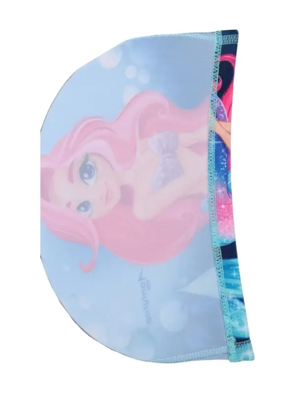 Шапочка для плавания ONLYTOP Swim &laquo;Русалка&raquo;, детская, тканевая, обхват 46-52 см