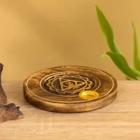 Подставка под благовония "Чакра" дерево 10 см