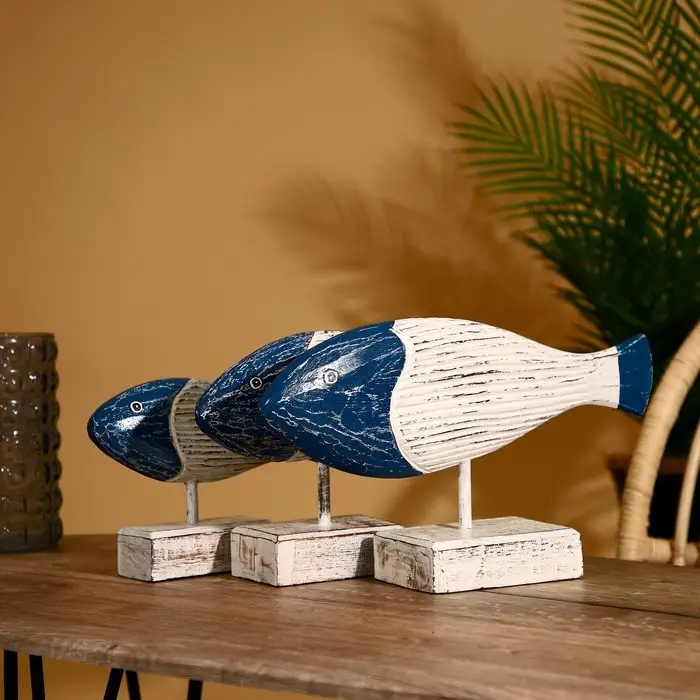 Сувенир "Рыбки" албезия (набор 3 шт)