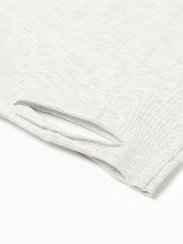 Футболка с длин. рукавом женский MINAKU: One Most Brand, цвет серый-меланж, ONESIZE