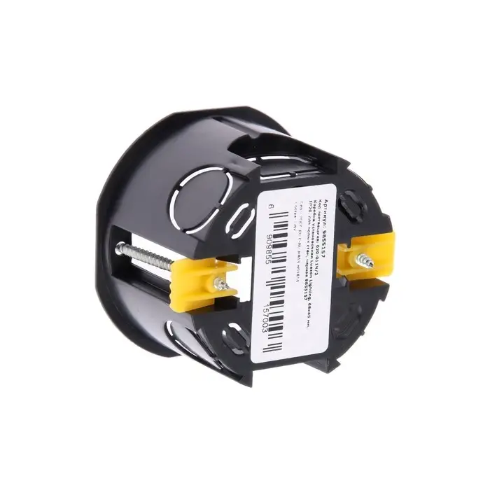 Коробка установочная Luazon Lighting, 68х45 мм, IP20, для полых стен, черная
