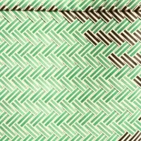 Сумка плетёная, 30&times;15&times;35 см, пластик, чёрно-бирюзовая