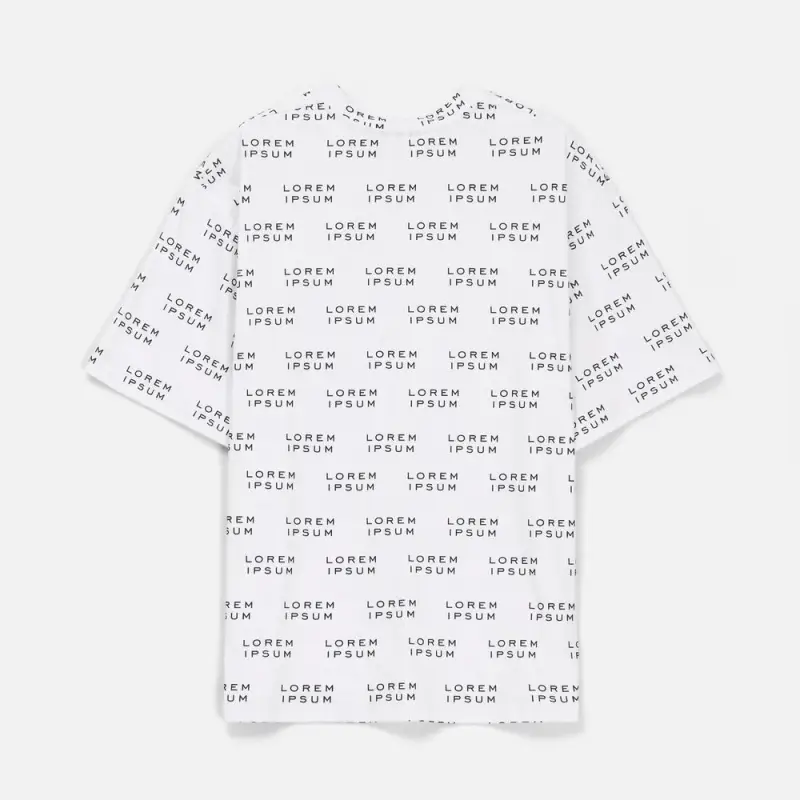 Футболка унисекс Senti с полной запечаткой на заказ, размер S