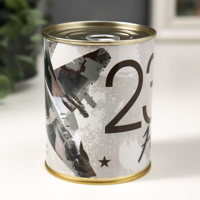 Подарочные носки в банке &laquo;Тому, кто решает проблемы одним мигом&raquo;, (внутри носки мужские, цвет чёрный)