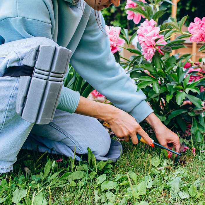 Наколенники защитные, универсальные, 19 &times; 16.5 см, серые