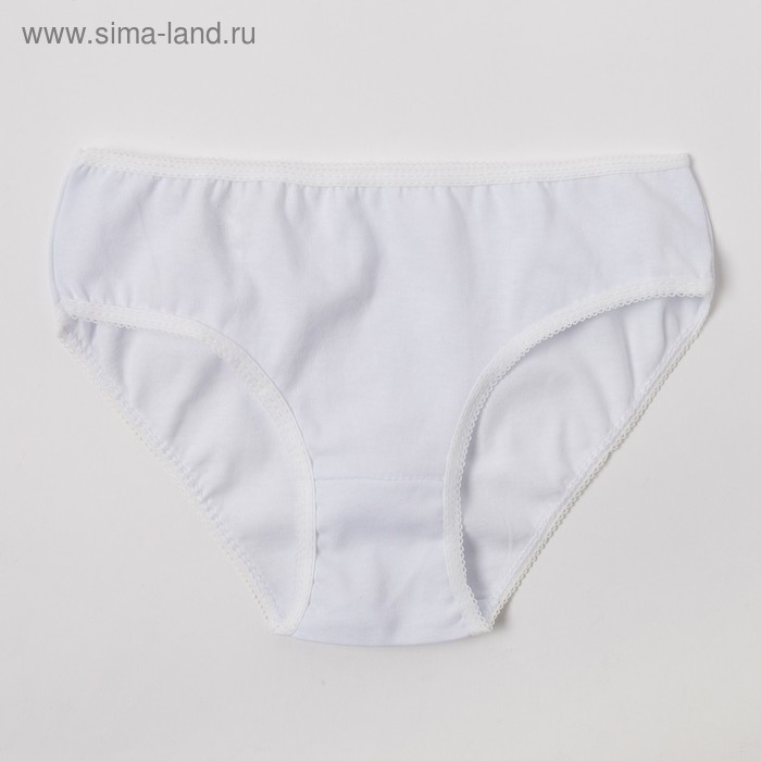 Трусы для девочки, цвет белый, рост 98-104 см (28)