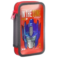 Пенал каркасный с эффектом металлик, 2 секции, 125х205х40 мм, ламинированный картон, Трансформеры Пенал каркасный с эффектом металлик, 2 секции, 125х205х40 мм, ламинированный картон, Трансформеры