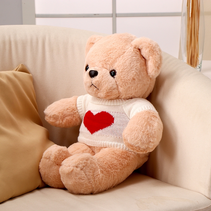 Мягкая игрушка &laquo;Медведь&raquo;, в белой кофте, 50 см