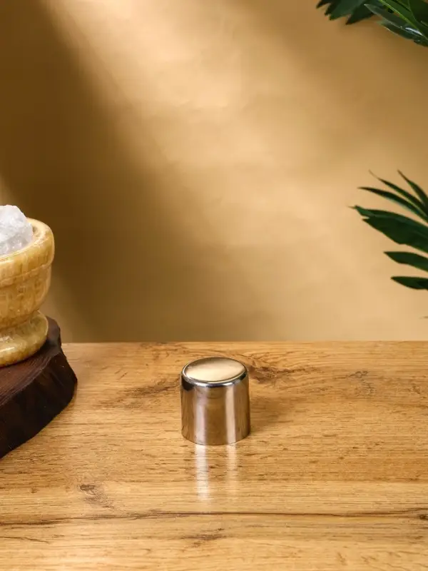 Шейкер "Серебро" нержавеющая сталь 7х7х23 см