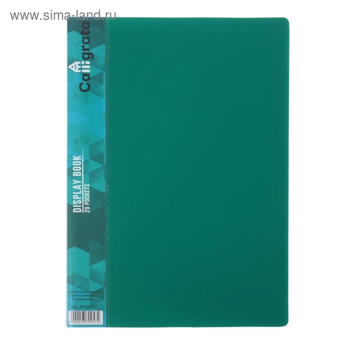 Набор папок А5, 20 вкладышей, Calligrata, карман на корешке, микс, 4 штуки Набор папок А5, 20 вкладышей, Calligrata, карман на корешке, микс, 4 штуки