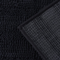 Коврик для дома LaDо́m, букли, плотность 1900 г, 50&times;80 см, цвет графитовый